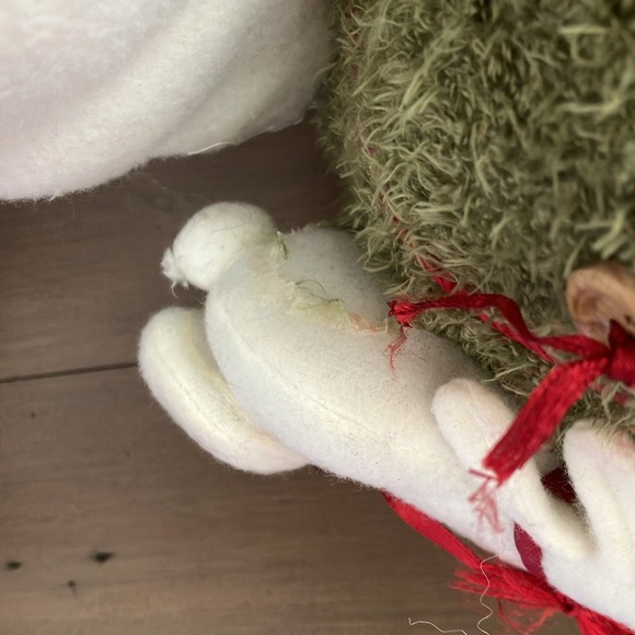 St. Nicholas Square Snowmen Doorstop Plush Christmas Trees - Picture 16 of 16